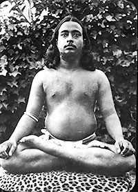 Yogananda Meditating at Ranchi